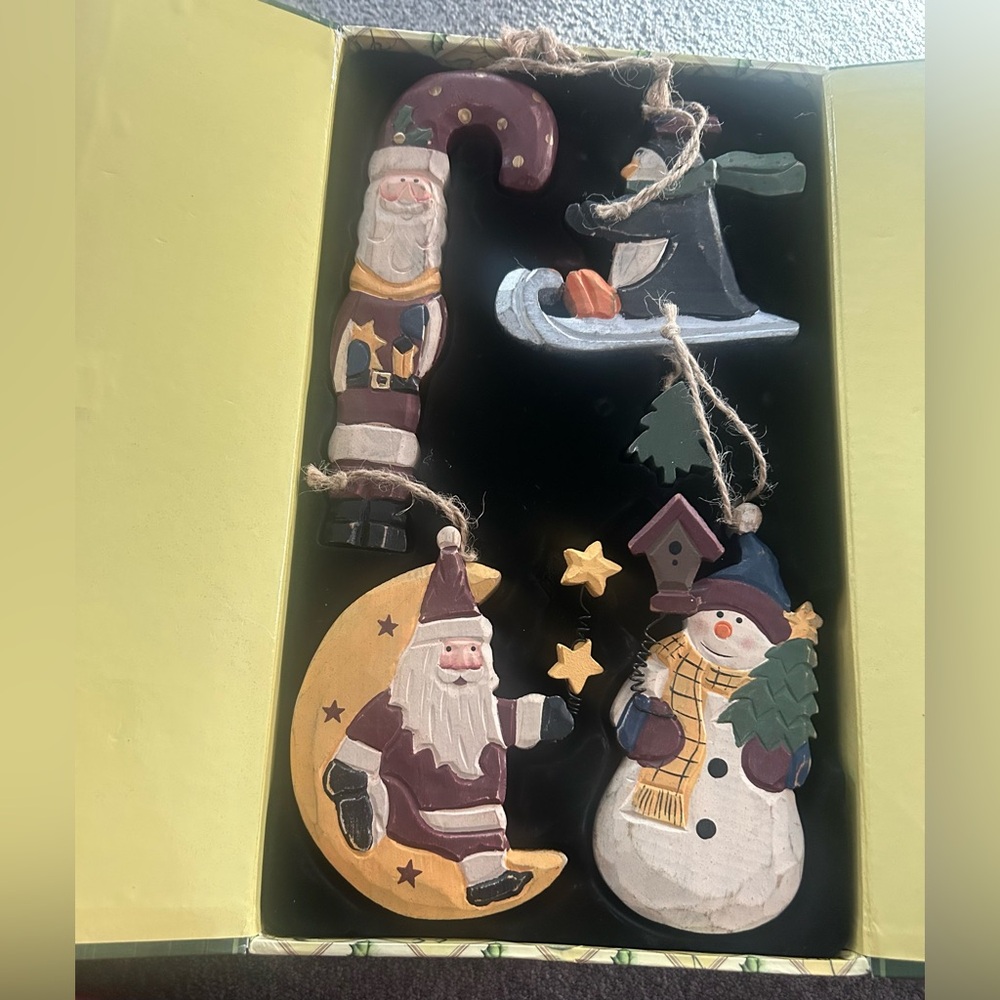 Festive Christmas Ornaments Set